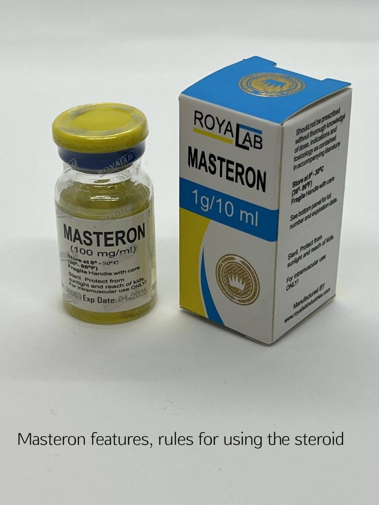Masteron features, rules for using the steroid